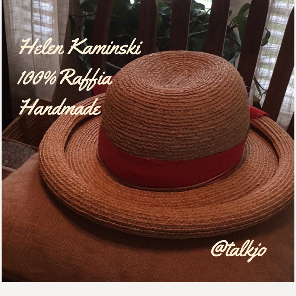Firm price. Authentic Helen Kaminski Hat. Brown.